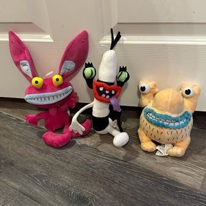 AHHHHH REAL MONSTERS! stuffed dolls
